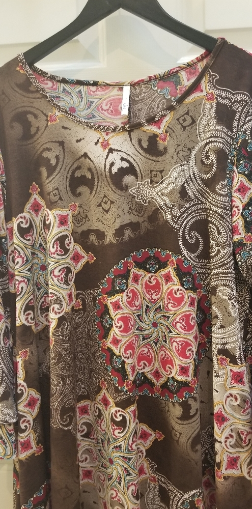 Beautiful boho dress w. Sleeve detail